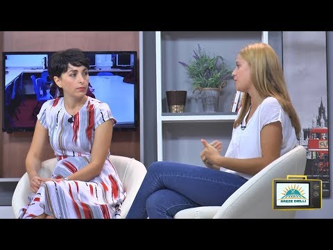 Rreze Dielli, 18 shtator 2018 - I ftuar në studio Ajola Byzuku & Joana Janushi