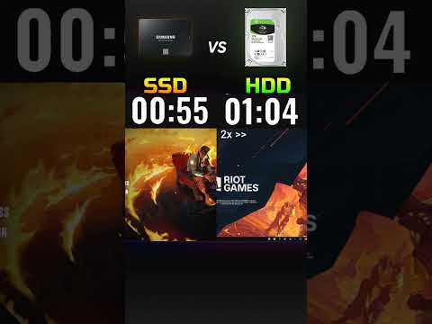 HDD vs SSD | VALORANT Speed test