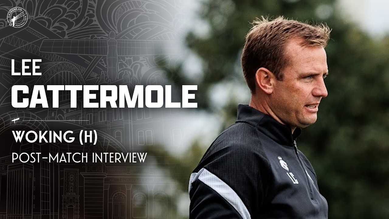 💬 “Outstanding” | Lee Cattermole post-Woking (H) | POST-MATCH