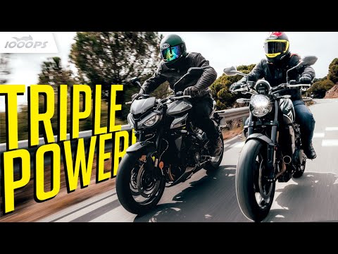 Unfairer Vergleich?! Triumph Street Triple R vs Trident 660 2023