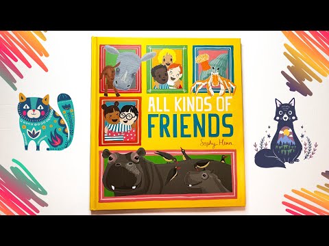 Kids book read aloud | ALL KINDS OF FRIENDS | Friendship stories😊