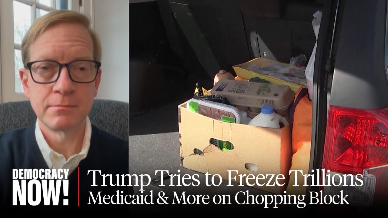 "Complete Chaos": Medicaid, Meals on Wheels & More on Chopping Block as Trump Freezes Trillions