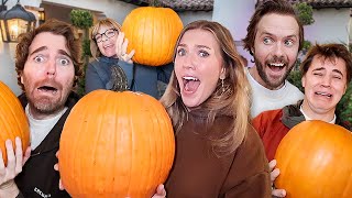 Our Annual Family Pumpkin Carving Challenge...