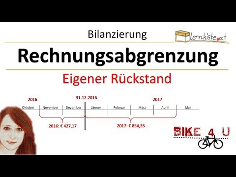Rechnungsabgrenzung - eigener Rückstand
