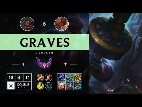 Graves Jungle vs Taliyah - KR Master Patch 14.12