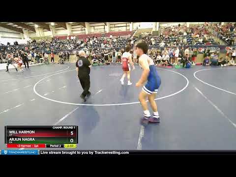 170 Lbs Champ. Round 1 - Will Harmon, UT Vs Arjun Nagra, CA Ad79
