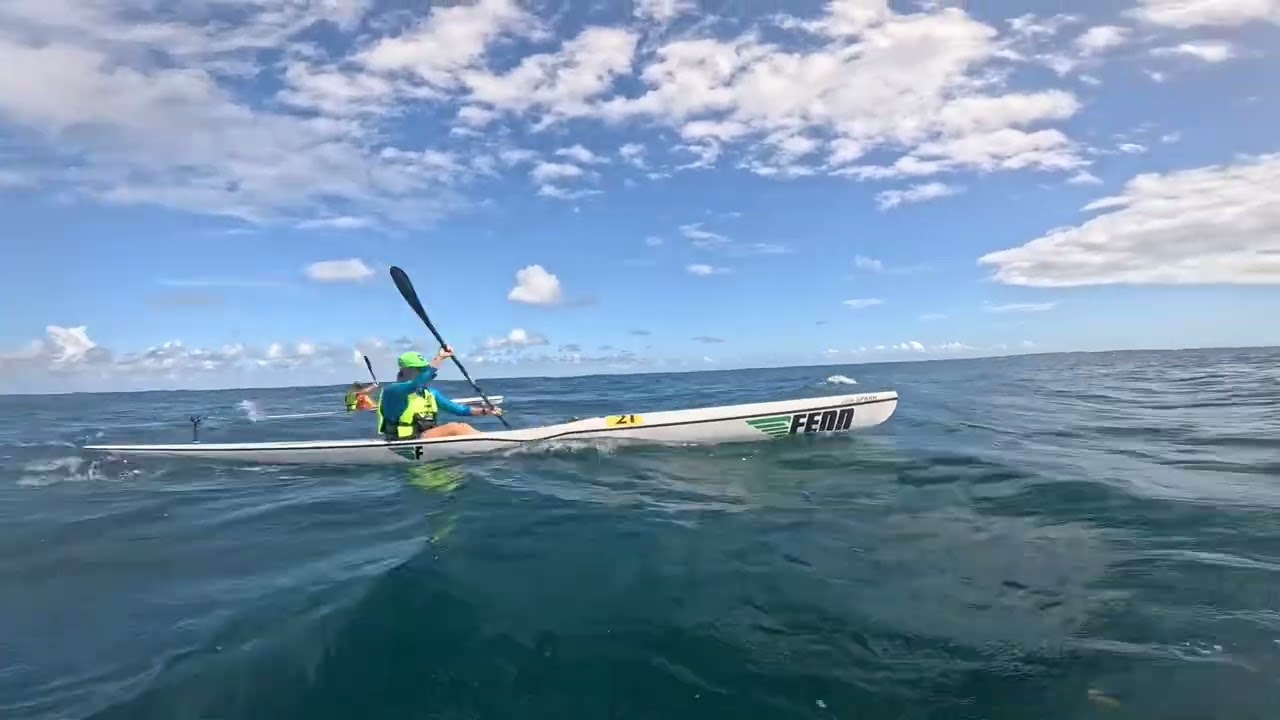 South Africa Surf Ski Mauritius Tours - August 2025 - Day 6 - Afternoon Downwind