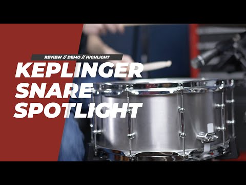 Keplinger Snare Review & Spotlight // These Drums Aren't Fragile!