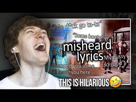 THIS IS HILARIOUS! (BTS Misheard Lyrics | Reaction/Review)