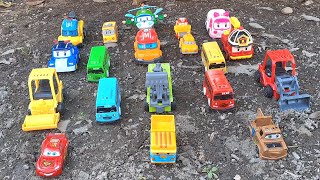 Mainan robocar poli dan Mainan mobil bus tayo