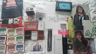 TWICE "ONCE BEGINS" Fanmeeting Full Merchandise Haul Unboxing