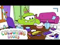 Learning Colors With Om Nom Coloring Books