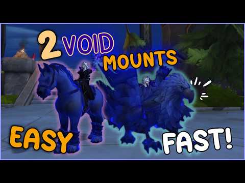 2 Void MOUNTS Easy to Get from Horrific Visions!