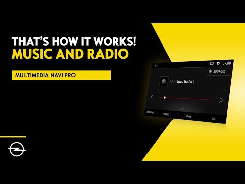 Multimedia Navi Pro - Combo - Zafira Life - Vivaro | Music and Radio | That's  How It Works!