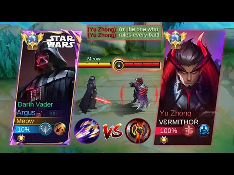 ARGUS VS YUZHONG 99% LIFE STEAL HACK | WHO WILL DOMINATE THE BATTLEFIELD?🔥