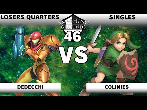 Smashing Grounds 46 - Losers Quarters - Dedecchi [Samus] v Colinies [Young Link]