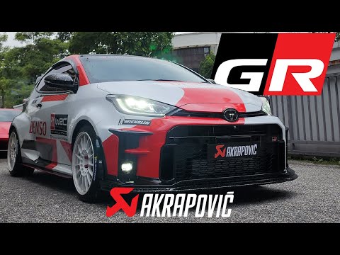 AKRAPOVIC GR YARIS GAZOO RACING | EVENTURI KW SUSPENSION RECARO TOM\'S | FULLY LOADED YARIS