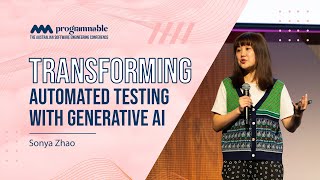 Download the video "Programmable 2025: Transforming Automated Testing with Generative AI - Sonya Zhao"