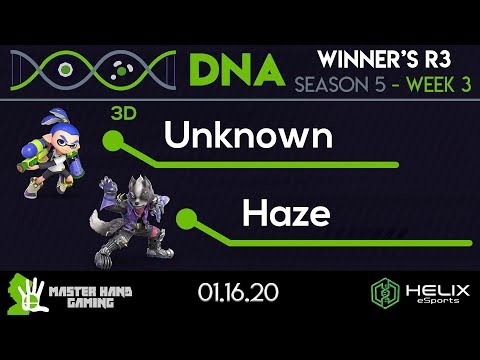DNA S5:W3 - 3D | Unknown (Inkling) Vs. Haze (Wolf) - Winner's R3