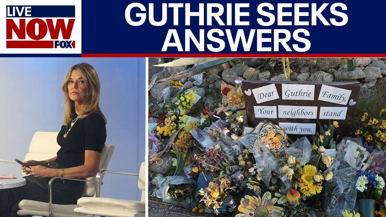 Savannah Guthrie seeks leads after note claims mother's death