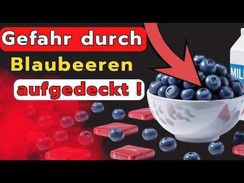 Avoid these 5 foods with blueberries to prevent serious health problems!