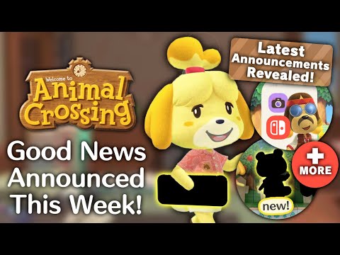 Good News Announced For Animal Crossing This Week!