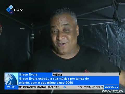 Grace Évora estreou a sua música por terras do Oriente, com o seu último disco 2069