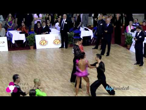 Jakub Drmota - Marketa Vlckova, Czech national latin championship 2013, semifinal - samba