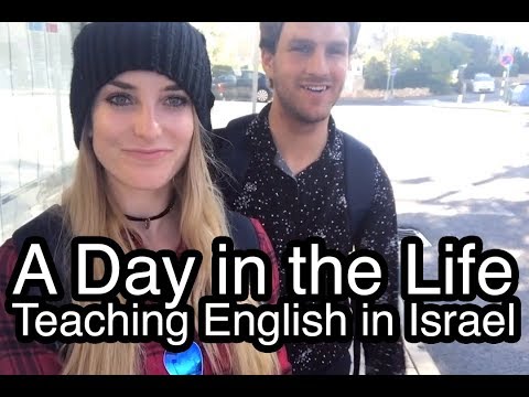 A day in the life teaching English in Israel (VLOG)