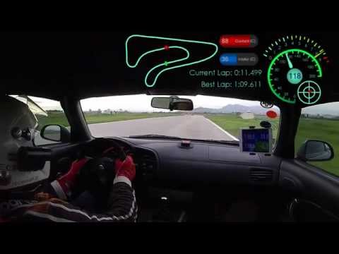 Honda S2000 @ Megara Circuit / 28.12.2014 / 1:09.19