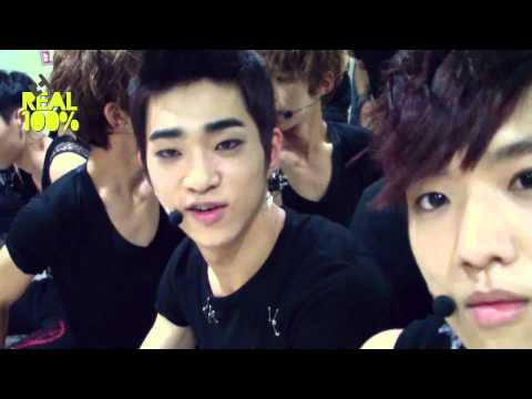 [The Real 100%] 120923 100%'s 1st SELF-CAM Challenge!