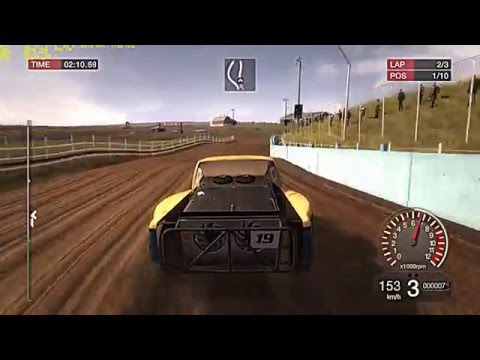 Colin Mcrae Dirt Walkthrough Part 18 - Lucas Oil CORR Pro 4 Series