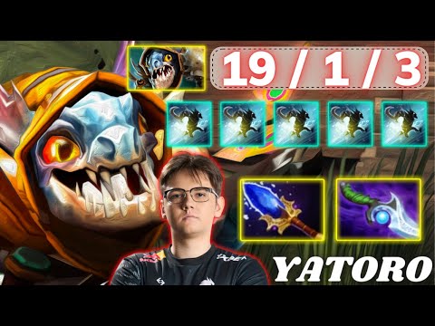 🔥 YATORO Slark 19 KILLS HARD CARRY Highlights 🔥 Hunting Like A Shark 🔥 - Dota 2