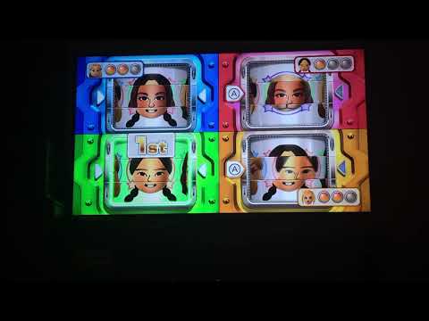 Wii party u match mii Alice Vs Xiao-Tong Vs Hiromi Vs Irina