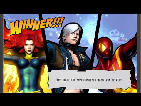 Ultimate Marvel vs Capcom 3 (PS3) -- Non-Ranked Matches 177 - Case Closed (Rage Quit)
