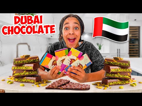 Trying Viral Dubai Chocolate!
