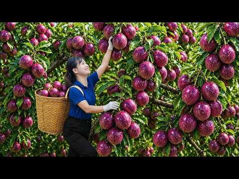 Colheita Recorde de Maracujá Roxo Vermelho | Vida Simples no Campo