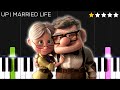 Disney Pixar’s “Up” - Married Life | EASY Piano Tutorial