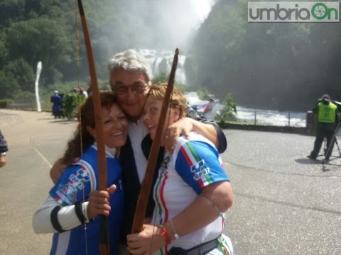 Terni, arco ‘mondiale’: le emozione azzurre con il triplo oro