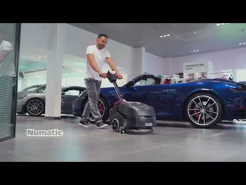 Kombiskurmaskin Numatic Inkl Laddare och Borste Exkl Batteri 18L - Youtube manufacturer video 2
