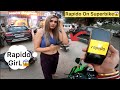 Rapido On Superbike Club GirL Reactions