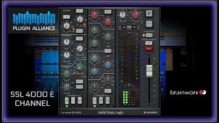 SSL4000 E Channel Strip | Plugin Alliance & Brainworx | Studio One 4