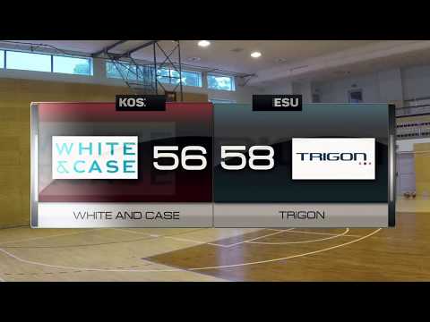 White&Case vs Trigon - IX kolejka - Warszawa - Koszykarska Liga Biznesu