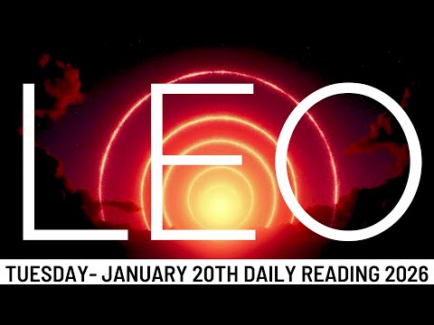 *LEO* A CONFESSION YOU DON'T SEE COMING! BE BRAVE IN YOUR RESPONSE!! - January 20th Daily Tarot 2026