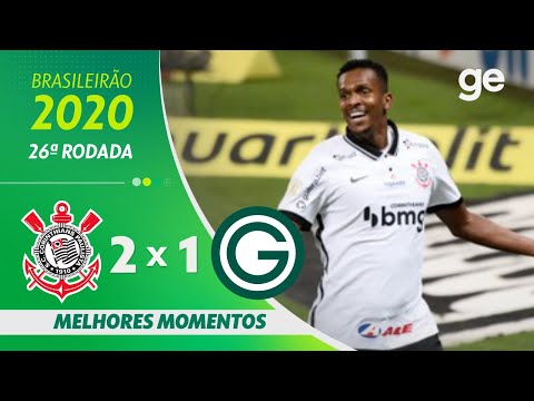 CORINTHIANS 2 X 1 GOIÁS | MELHORES MOMENTOS | 26ª RODADA BRASILEIRÃO 2020 | ge.globo