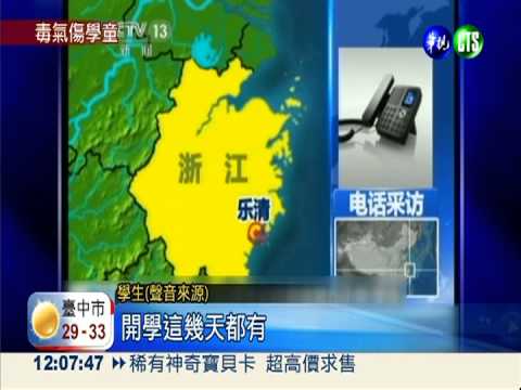 空氣毒物質超標 陸童集體流鼻血