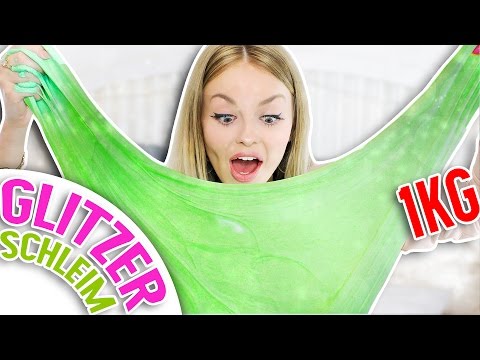 I'M MAKING 1 KG OF GLITTER SLIME - THE BIGGEST DIY OF MY LIFE | XLAETA
