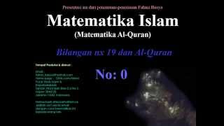 Matematika Islam oleh Fahmi Basya