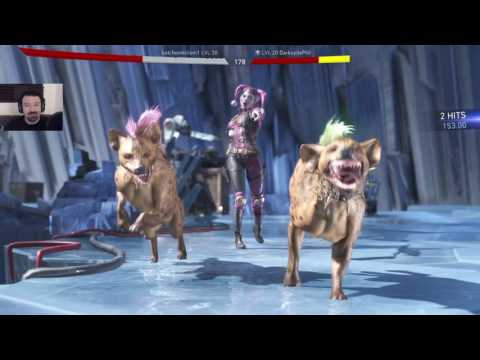 Injustice 2 1st MP gameplay pt26 - Swamp Thing vs. Harley