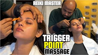 ASMR Head Massage With Acupressure Massager By ReikiMaster To Supriya